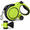Green-26ft| up to 110 lbs, variant on Dog Leash Retractable 26ft For Large Dogs With Poop Bag Holder | Heavy Duty Strong Puller 33-110 Lbs Anti-slip Soft Grip Reflective 360° No Tangles