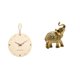 thumbnail image 1 of Reloj de pared,Reloj de pared decorativo para sala de estar,silencioso,Reloj de pared de madera con decoración moderna,Figura de escritorio,Estante de estatua de elefante para, 1 of 8
