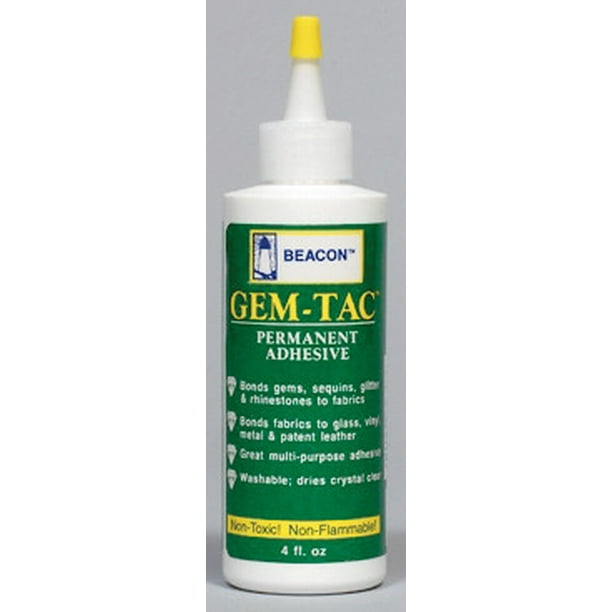 Beacon Clear GemTac Embellishing Glue, 4 oz. Bottle
