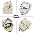 thumbnail image 5 of FORMRS Mini Backpack Purse for Women Travel Daypack Casual Shoulder Bag, Sunshine, 5 of 7
