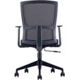thumbnail image 3 of Silla Star6 Grupo Microtec Oficina ejecutiva SemiEjecutiva Secretarial Baja Malla Mesh Moderna Ajustable Elegante Hogar Escritorio Ergonomica reposabrazos Grupo Microtec AB-60, 3 of 4
