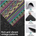 thumbnail image 3 of Colorful Ethnic Pattern Kitchen Rugs Sets Of 3,Kitchen Runner Rugs Non Skid Washable,Decorative Kitchen Floor Mats for Kitchen,Sink,Laundry,17"x30"+ 17"x47" + 17"x59", 3 of 6