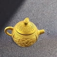 thumbnail image 4 of GUOOL Chinese Teapot Statue Adornment Small Teapot Sculpture for Home Study Office, 4 of 9