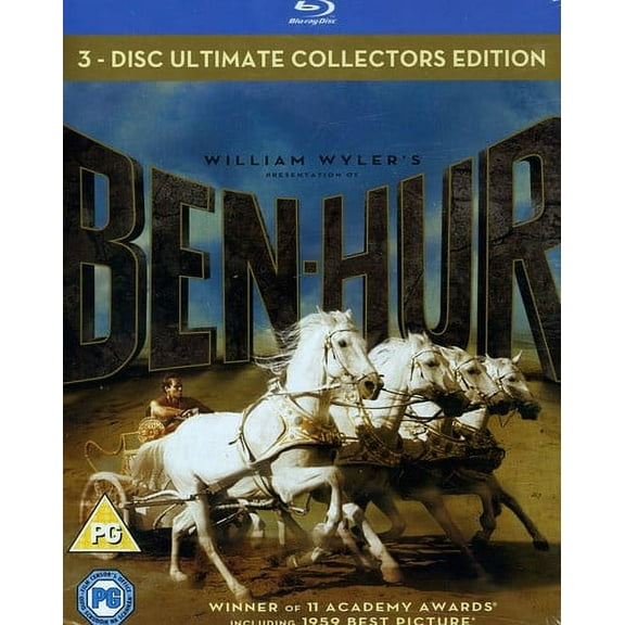 Ben-Hur (3-Disc Ultimate Collectors Edition) (Blu-ray), Warnervid, Drama