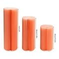 thumbnail image 2 of 3PCS Foldable Paper Columns Display Centerpiece Stands Birthday Display Stands, 2 of 17