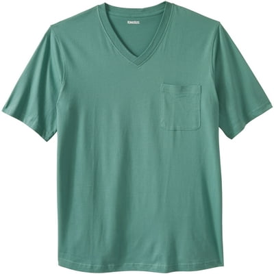 Lightweight V-neck Pocket T-shirt for Kingsize Big Lebanon Ubuy