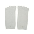 thumbnail image 3 of Chaussettes Conductrices Électrode, Chaussettes Conductrices 5 Doigts Chaussettes de Massage Fibre Argentée Fiables et Durables, 3 of 8