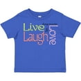 thumbnail image 3 of Inktastic Live, Laugh, Love Boys Toddler T-Shirt, 3 of 5