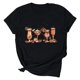 thumbnail image 1 of Tops Para Mujer Salir Tops Moda Casual Verano Cuello Redondo Ocio Manga Corta Impresión de Acción de Gracias Odeerbi  ODB150655, 1 of 6