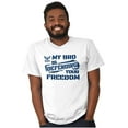 thumbnail image 4 of US Navy Logo Bro Defending Freedom Men's Graphic T Shirt Tees Brisco Brands M, 4 of 4
