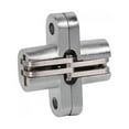 thumbnail image 3 of Bisagras ocultas cruzadas invisibles para puerta plegable de aleación de zinc de 180 grados (43,7 mm), 3 of 5