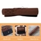thumbnail image 3 of unbranded Bolsa Organizadora De Fieltro Marrón Para Bolígrafos Y Pinceles Ideal Para Oficina Y Arte, 3 of 8