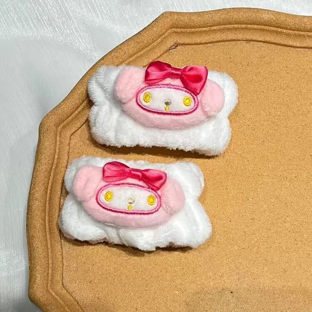 Kawaii Sanrios anime Hello Kittys Cinnamorol Mymelody Onpompurin pulsera deportes sudor toallita lavado de cara banda para el cabello, regalo de cumpleaños