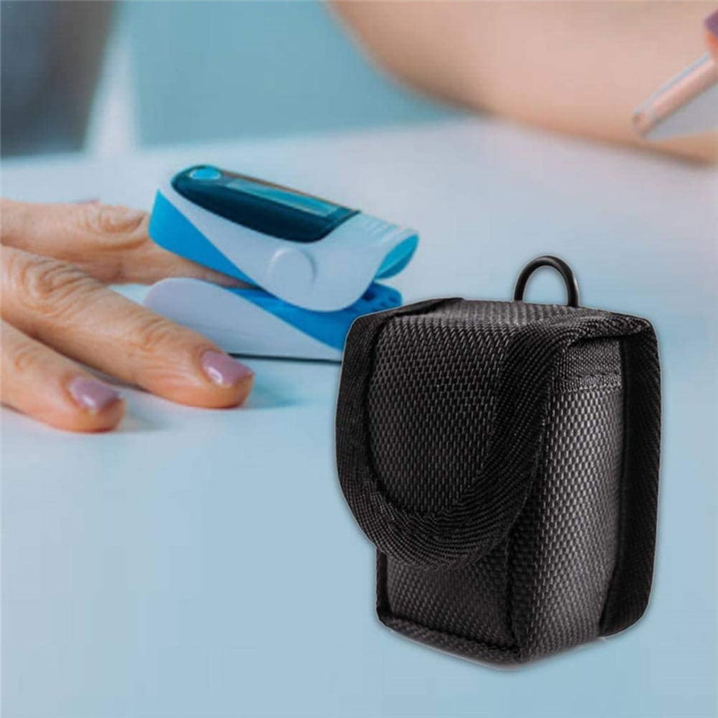 Finger Pulse Oximeter Bag Pouch Portable Case Storage Pack Protective Bag BH 