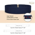 thumbnail image 4 of Wide Elastic Stretch Waist Belts for Women Dress Vintage Belt, 4 of 9