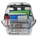 thumbnail image 3 of Mochila Trail Maker PVC transparente resistente GRIS transparente, 3 of 7