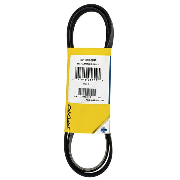 CUB CADET 02000408P Belt Pump Drive Tank M72 M60 LC KW 02000408