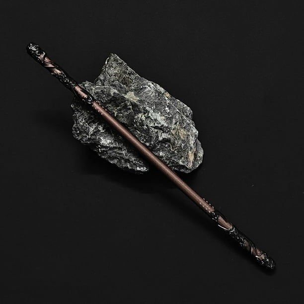 Periférico Ruyi Cetro Dorado 22CM Acero Metalico, carrito con ruedas, carrito con ruedas de metal, estante de almacenamiento, moderno, portátil, 2 niveles, marco de metal, para oficina