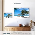 thumbnail image 4 of Elephant Stock Coastal Boracay Seashore Wall Art - Horizontal Canvas Wall Art - Living Room Wall Decor - Beach Canvas - Blue And Turquoise Decor - 12" x 8", 4 of 8