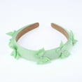 thumbnail image 5 of Unique Bargains 1 Pc Wide Butterfly Headbands for Women Green, 5 of 6