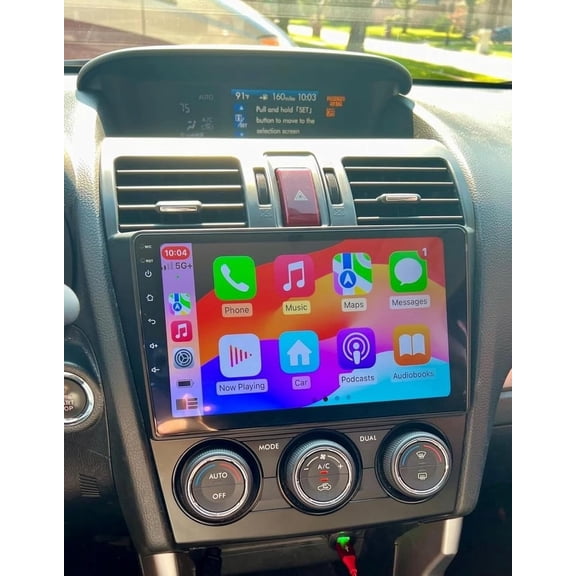 For 2014-2015 Subaru Forester Android 15 Carplay Car in Dash Stereo Radio GPS Wifi Backup Camera