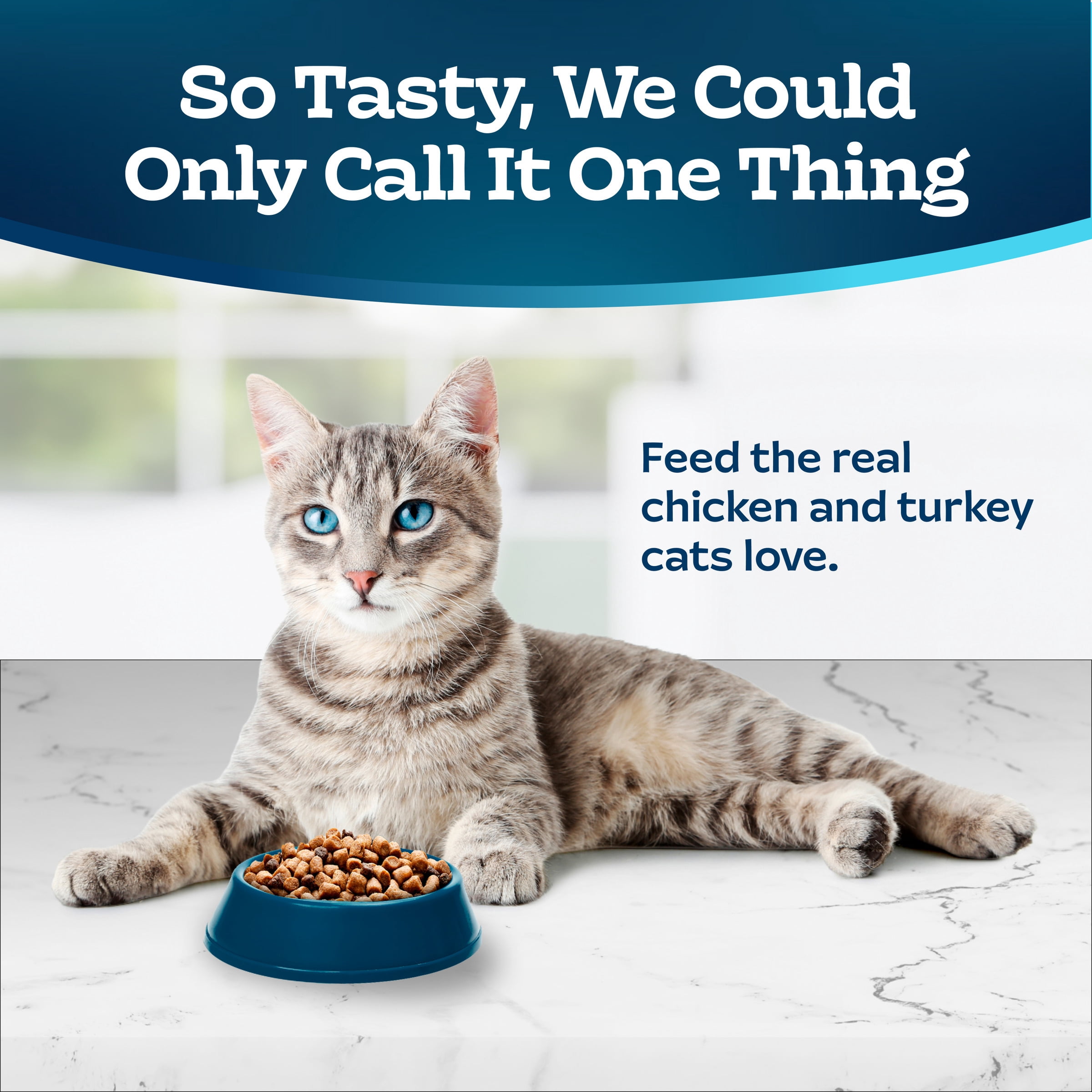 Blue Buffalo Tastefuls Dry Cat Food, Multi-Cat, Chicken and Turkey, 15-lb. Bag