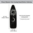 thumbnail image 5 of HELLHERO Extra Thick Ironing Board Cover, 15x54 Ironing Board Cover, Resist Scorching and Staining, Elastic Edges, Sun and Moon, 5 of 5