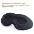 thumbnail image 4 of 3D Three-Dimensional Breathable Mesh Eye Mask Integrated Nose Wing Light Blocking Nap 0 Pressure Rebound Memory Foam Sleep Eye Protection Mask, 4 of 8