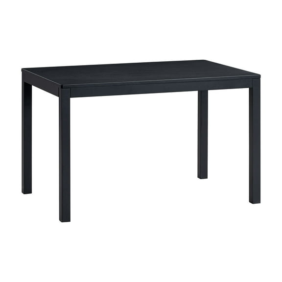Nmkwnr Modern Rectangle Wood Dining Table for Living Room, Dining Room, Kitchen, Black