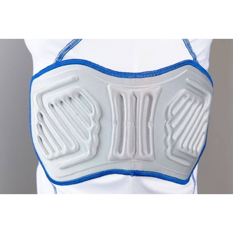 CHAMPRO Bull Rush Maglia Compressione Imbottita: Senza Maniche, Protezione Schiena E Costole - 5