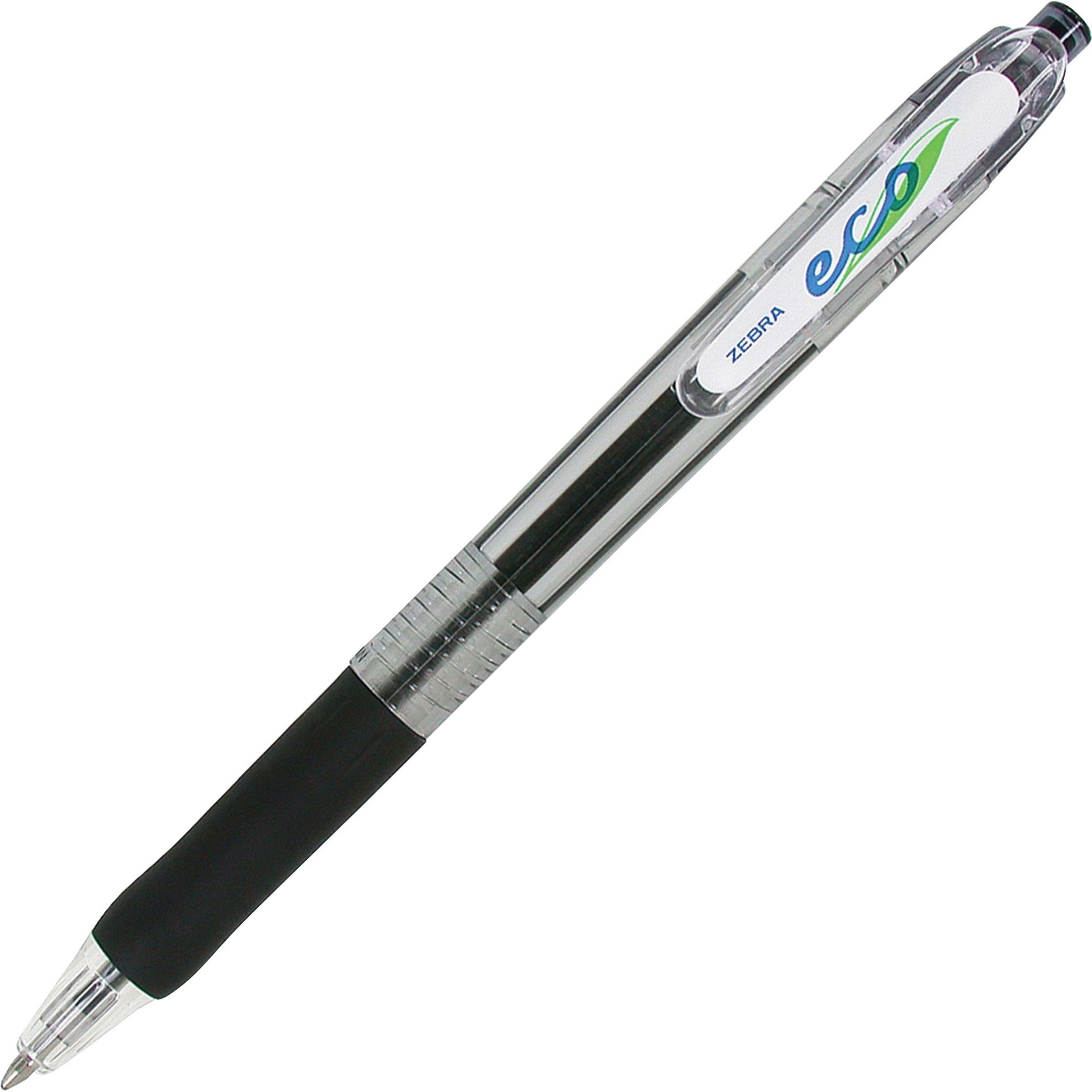 Zebra Pen, ZEB22510, Eco Jimnie Clip Retractable Ballpoint Pens