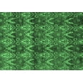 thumbnail image 1 of Ahgly Company Indoor Rectangle Abstract Emerald Green Modern Area Rugs, 8' x 10', 1 of 4