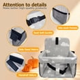 thumbnail image 5 of HOOETOON Shopping Cart Cover High Chair Cover Baby 2 in 1 Machine Washable Cotton Padded Safety Harness Toy Tether Toddler Infant Boy Girl ,Cloud GREY, 5 of 14
