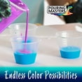thumbnail image 3 of Pouring Masters Silver Dollar Metallic Acrylic Ready to Pour Pouring Paint – Premium 8-Ounce Pre-Mixed Water-Based, 3 of 8