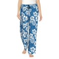 thumbnail image 1 of Fotbe Leaves And Flowers Pantalones de Pijama para Mujer, Pantalones de Dormir, Pantalones Pj con Cordón y Bolsillos-XX-Large, 1 of 6