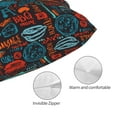 thumbnail image 3 of Kdxio Cotton Pillow Cases 14"x20" Pillowcases,Soft and Breathable Bedroom Pillow Cases-Doodle Barbeque-No Pillow Core, 3 of 5
