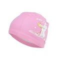 thumbnail image 6 of Unique Bargains 1 Pc Knitted PU Cartoon Binoculars Swim Cap Pink, 6 of 6