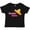 AB-Black, variant on Fiesta Pink Sombrero Girls Toddler T-Shirt