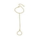 thumbnail image 4 of Minimalista estilo francés Rhinestone cadena pulsera anillo conjunto para las mujeres, 4 of 4