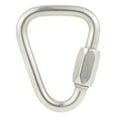 thumbnail image 3 of Stainless Steel Triangle Quick Link Locking Carabiner Hanging Hook Buckle for Outdoor Camping Hiking, 3 of 7