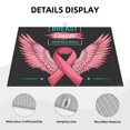 thumbnail image 3 of Fotbe Ribbon With Angel Wings Alfombrilla de Secado para Cocina con Estampado, 18x24 Pulgadas, 3 of 7