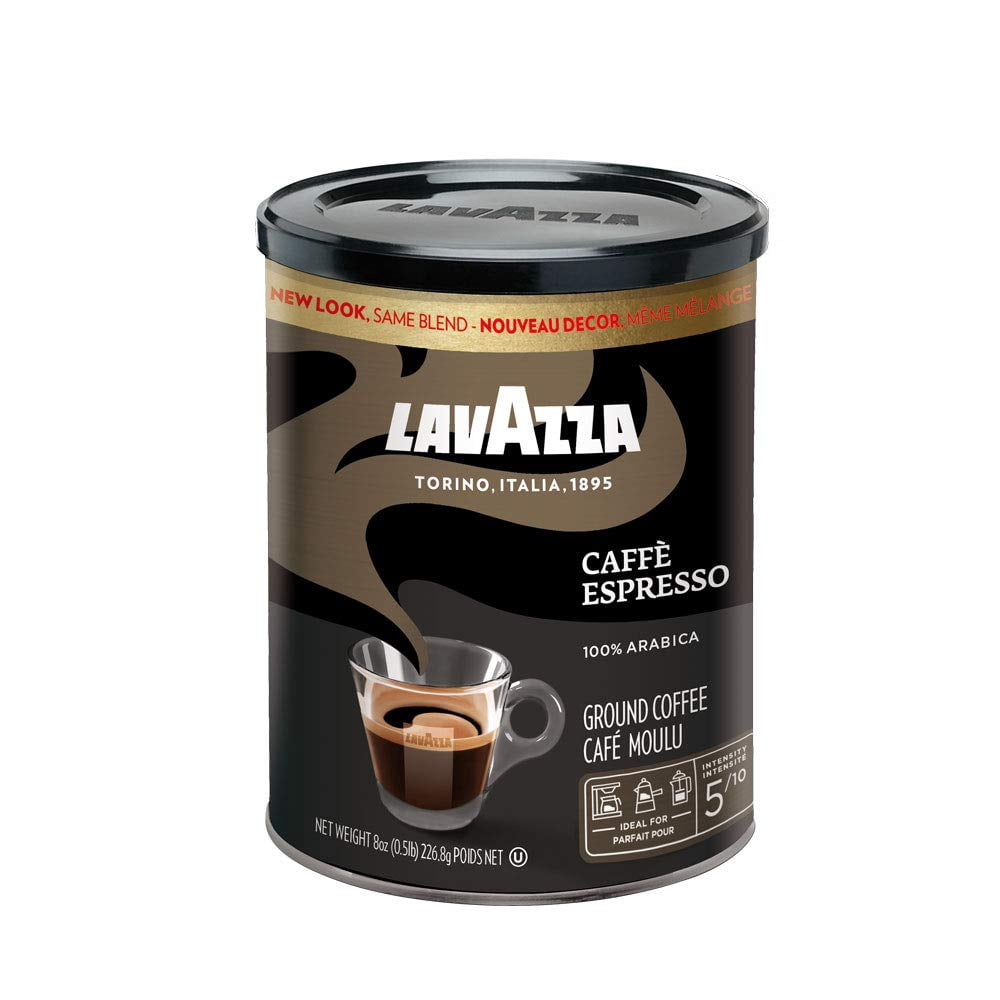 Lavazza Caffe Espresso Ground Coffee, 8Ounce Walmart
