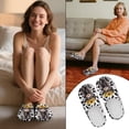 thumbnail image 6 of Uourmeti Cow Print Highland Cattle Guest Slippers Anti-slip Non-slip Slip On Comfortable Washable Indoor Home Hotel Women Slippers, 6 of 7