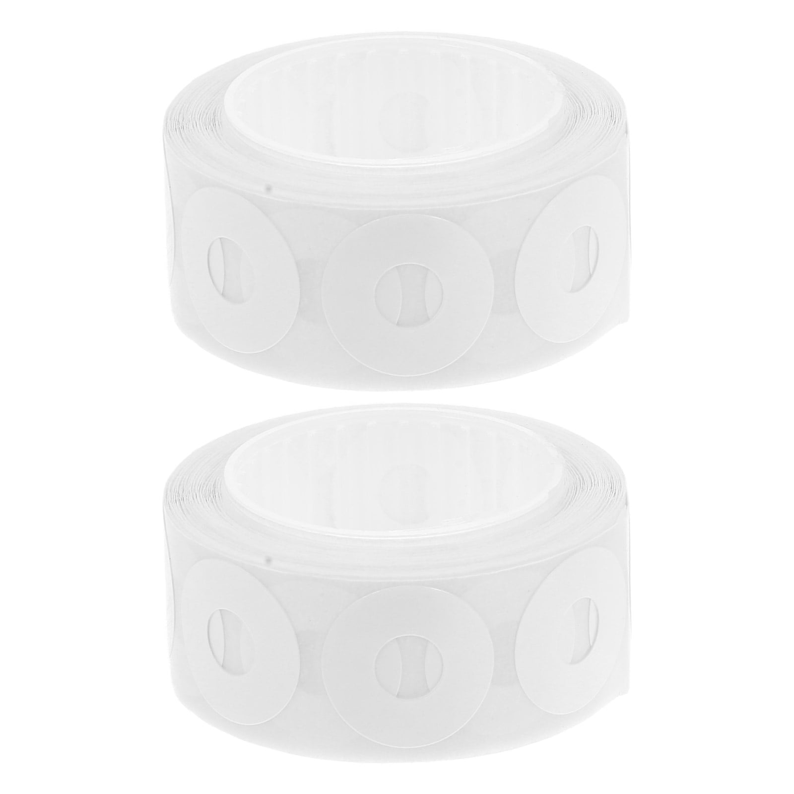 MOVTOTOP 1 Roll Of Binder Hole Reinforcement Stickers PVC Self-Adhesive Hole Protectors For Ring Binders Ring Reinforcement Stickers