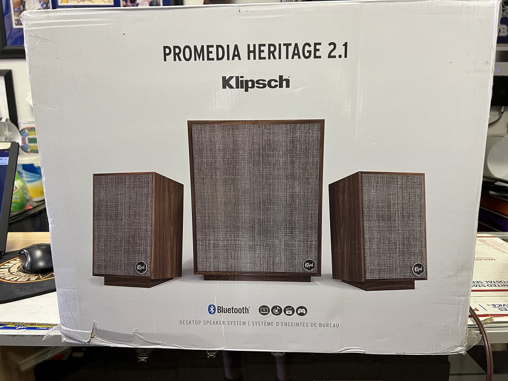 Klipsch ProMedia Heritage 2.1 Multimedia Speaker System Bluetooth