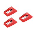 thumbnail image 1 of 3 Pcs Aiguille de Remplacement pour Tourne-Disque Phonographe Gramophone Ac, 1 of 5