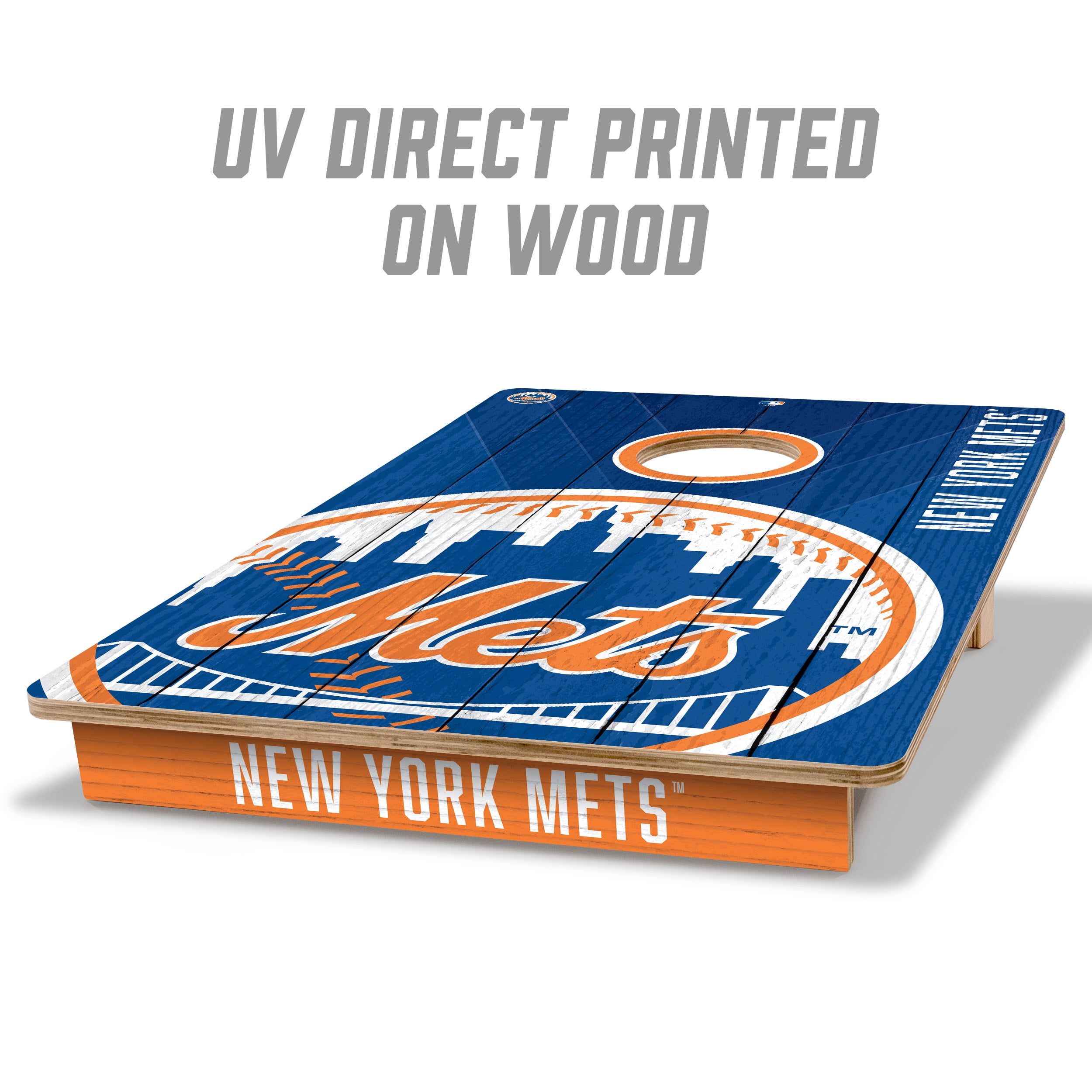 YouTheFan MLB New York Mets 2' x 3' Cornhole Game