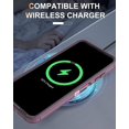 thumbnail image 6 of Revvl 6 Pro Case, Revvl 6X Pro Case, with Glass Screen Protector, Dust-Proof Port Cover, Full Body Rubber Protection Phone Case for T-Mobile Revvl 6/6x Pro 5G, Pink/Purple, 6 of 16