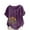 Purple, variant on IROINNID Women's Summer Fashion Tops Oversize Casual Round-Neck Short Sleeve Comfy Flower Printing Loose Shirt Tops Spring