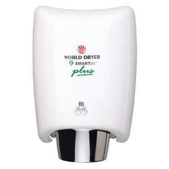 SMARTDRI PLUS K4-974P2 Hand Dryer,208-240V,Aluminum,White